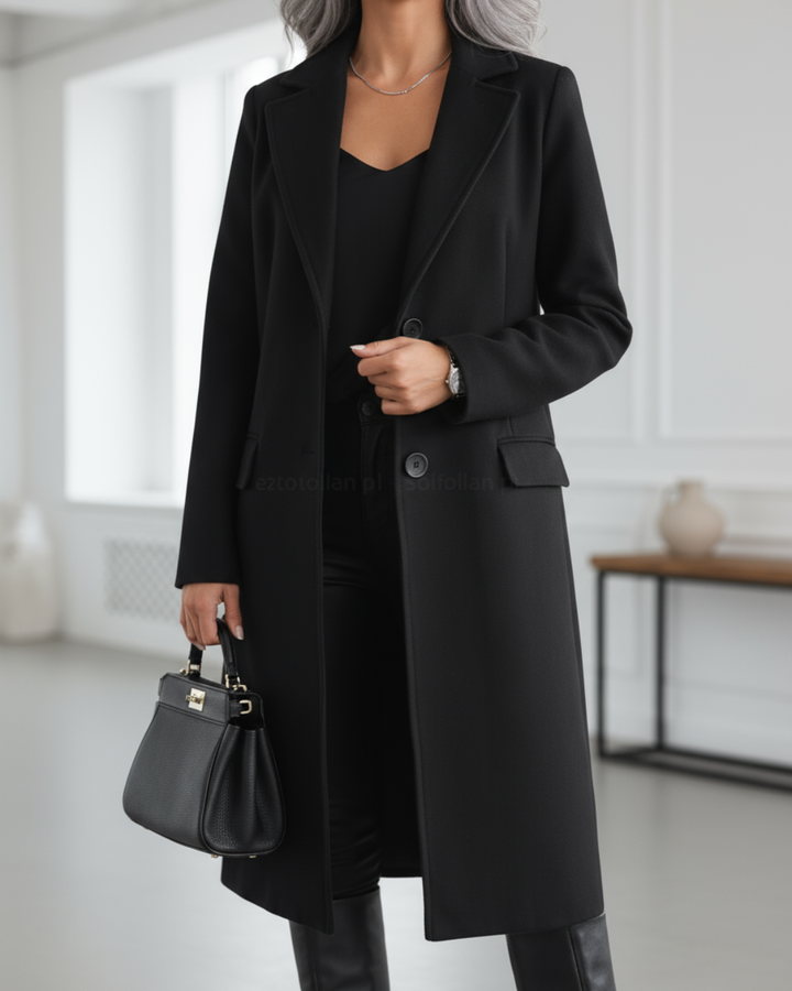 Taylor | Sophisticated Long Wool Coat